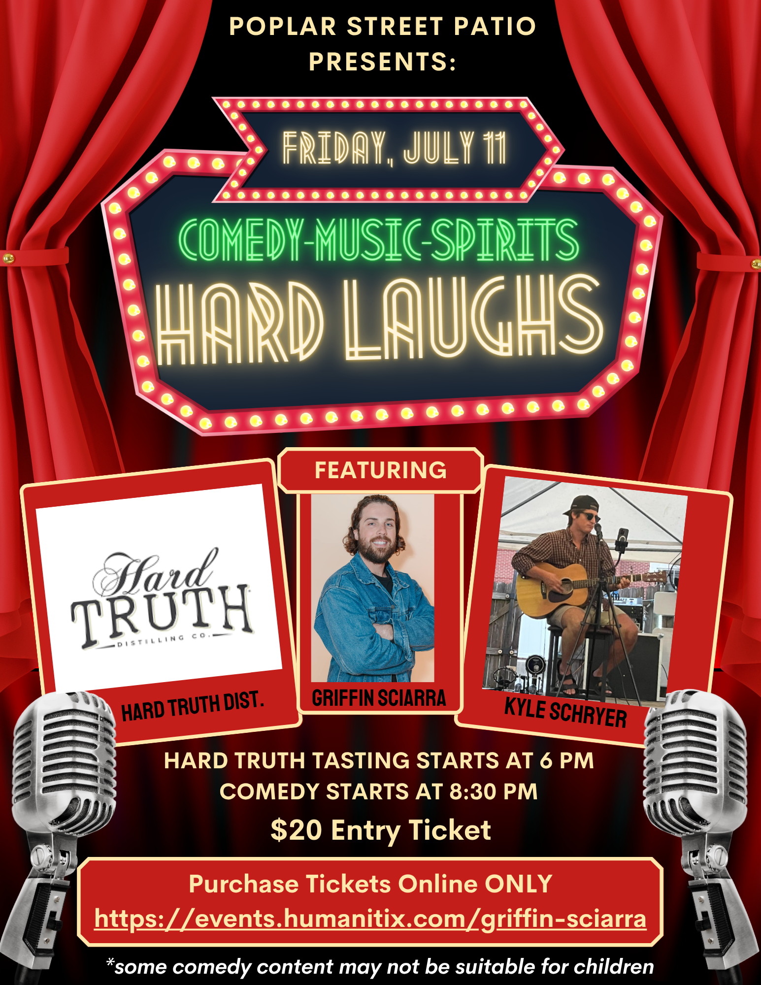 Hard Laughs: Friday, July 11th